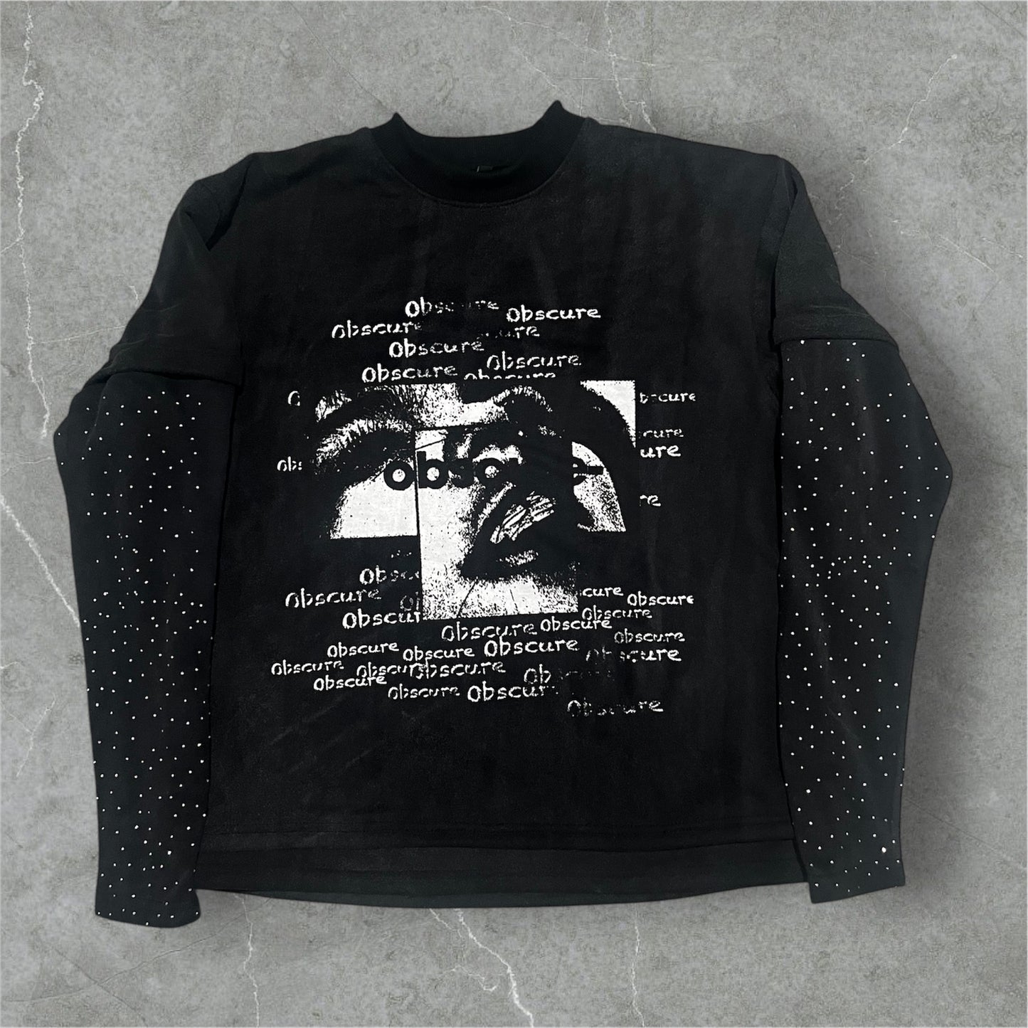 Black “Lost” Longsleeve